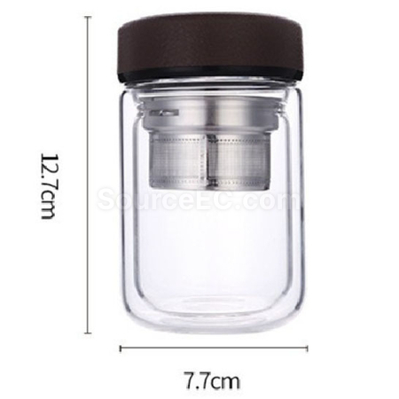 Customization Double-layer Glass Cup Promotional Products