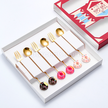 Customization Coffee Spoon Fork Set Promotional Products