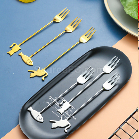 Customization Coffee Spoon Fork Set Promotional Products