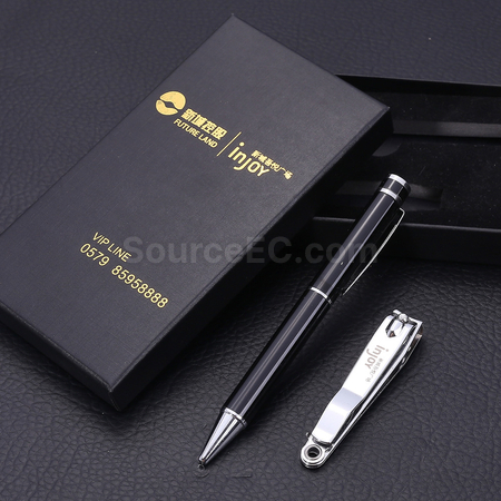 Customization Signature Pen Nail Clipper Set Promotional Products