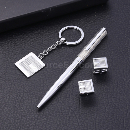 Customization Cufflink Signature Pen Business Suit Promotional Products