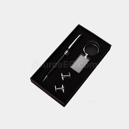 Customization Cufflink Signature Pen Key Chain Business Suit Promotional Products