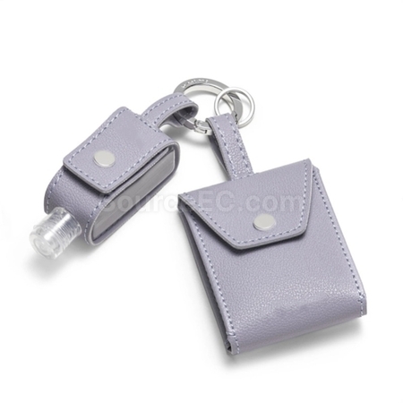 Customization PU Storage Bag For Hand Sanitizer And Mask Promotional Products