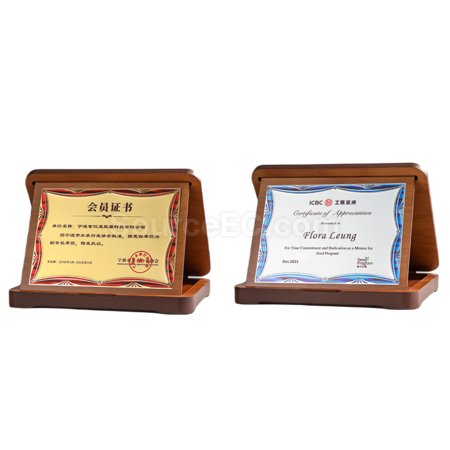 Customization Foldable Wooden Medal Promotional Products