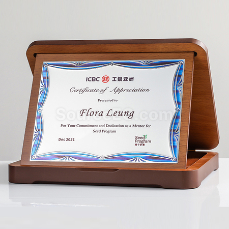 Customization Foldable Wooden Medal Promotional Products