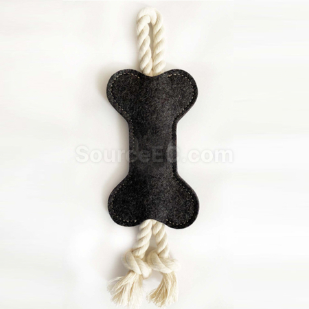 Customization Felt Bone Shape Dog Toy Promotional Products