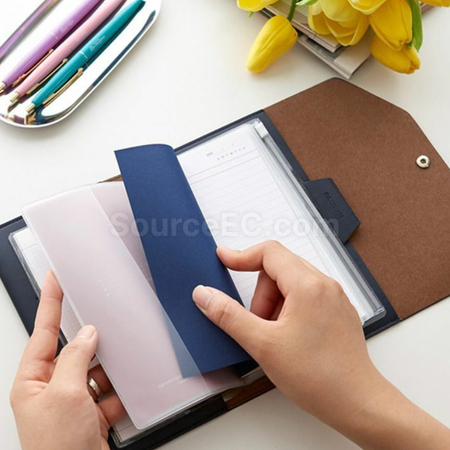Customization PU Multi-functional  Notebook with Passport Cover Promotional Products