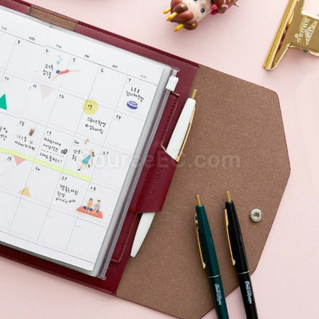 Customization PU Multi-functional  Notebook with Passport Cover Promotional Products