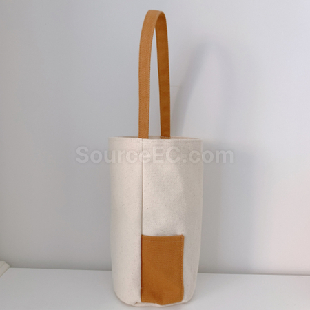 Customization Canvas Water Cup Storage Bag Promotional Products