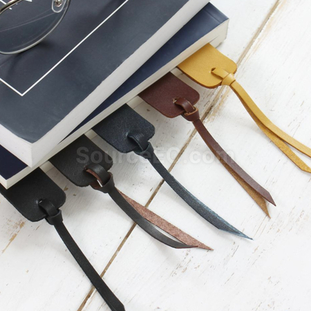 Customization Leather retro bookmark Promotional Products