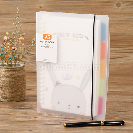 Customization Loose-leaf Notebook with PP Cover Promotional Products