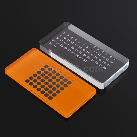 Customization Creative Acrylic Calendar Promotional Products
