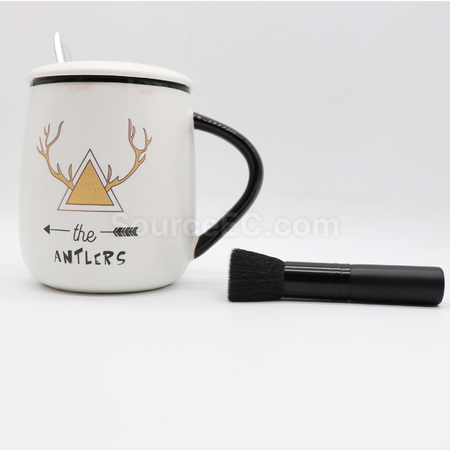 Customization Wooden Coffee Powder Cleaning Brush Promotional Products