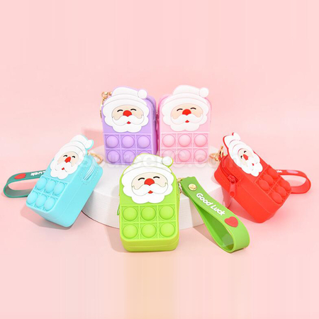 Customization Santa Claus Rat killing Pioneer Zero Wallet Promotional Products