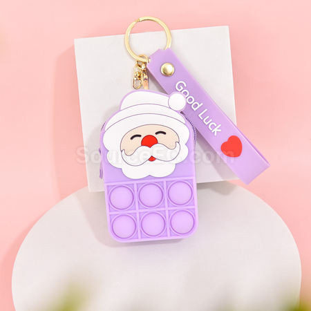 Customization Santa Claus Rat killing Pioneer Zero Wallet Promotional Products