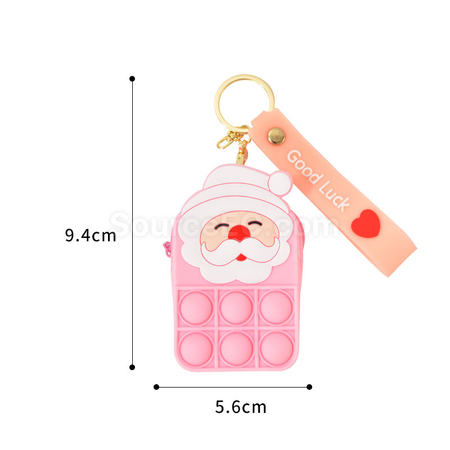 Customization Santa Claus Rat killing Pioneer Zero Wallet Promotional Products