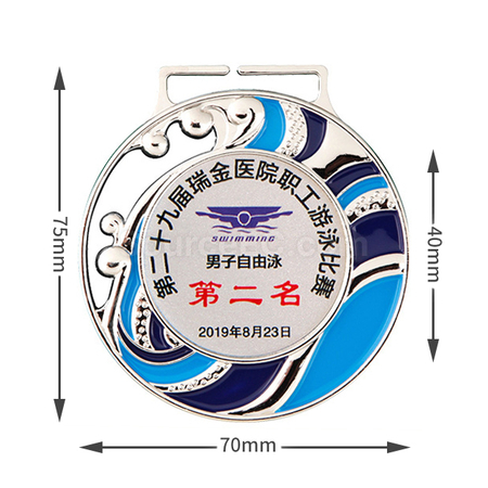 Customization Surfing Wave Medal Promotional Products
