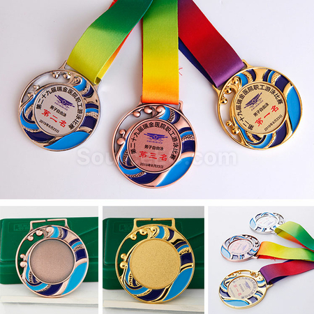 Customization Surfing Wave Medal Promotional Products