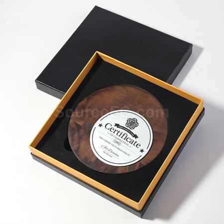 Customization Black Walnut Medal Promotional Products
