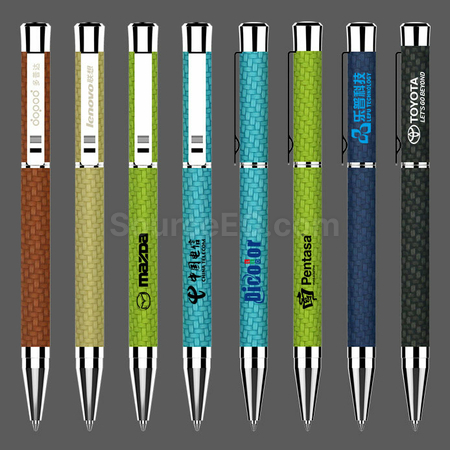 Customization PU Press Ball-point Pen Promotional Products