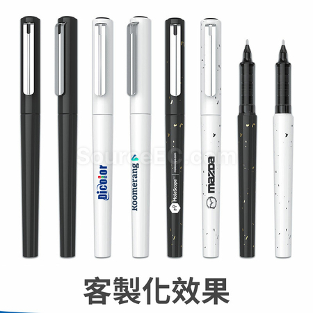 Customization Plastic Water-based Pen with Cap Promotional Products