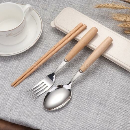 Customization Stainless Steel Tableware Set Promotional Products