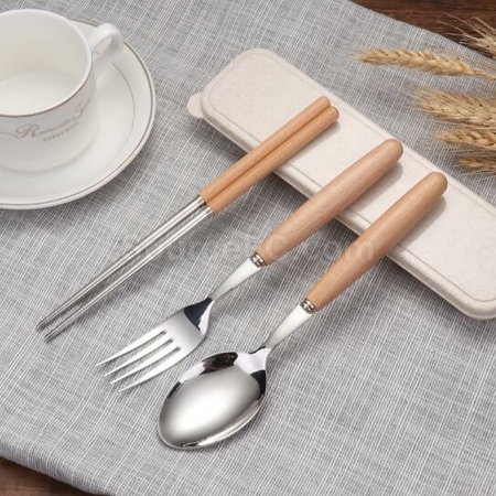 Customization Stainless Steel Tableware Set Promotional Products