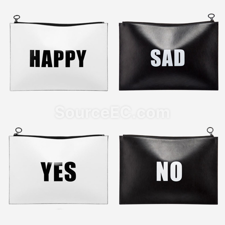 Customization PU A4 Zip Folder Promotional Products
