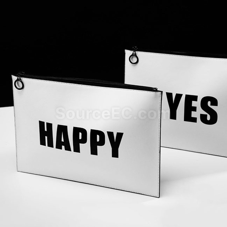 Customization PU A4 Zip Folder Promotional Products