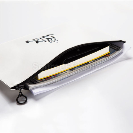 Customization PU A4 Zip Folder Promotional Products