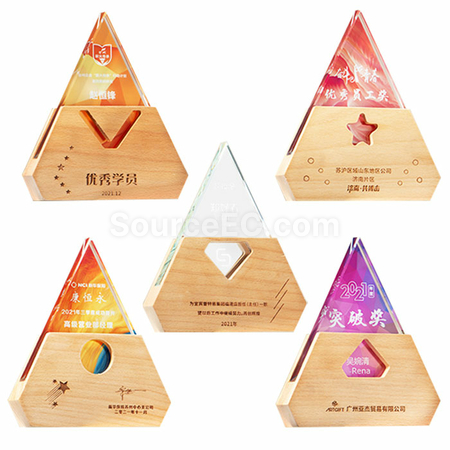Customization Colorful Crystal Trophy Promotional Products