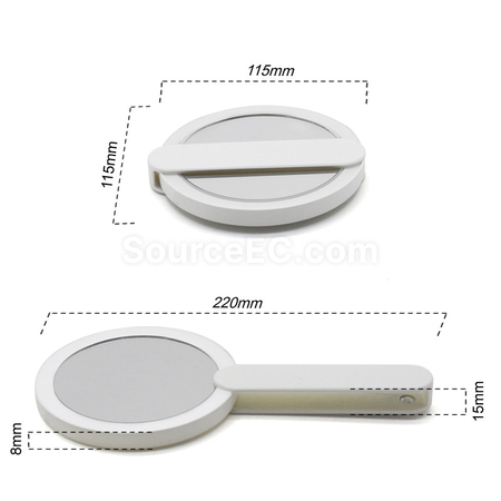 Customization Portable LED Mirror Promotional Products