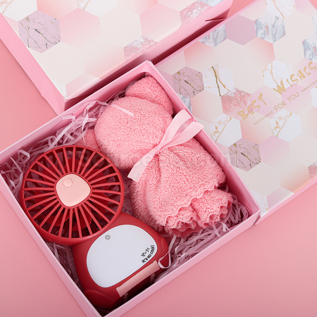 Customization Mini Fan Bear Towel Set Promotional Products