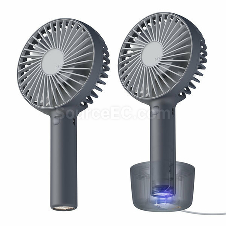 Customization Wireless Flowerpot Stand Charging Fan Promotional Products
