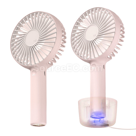 Customization Wireless Flowerpot Stand Charging Fan Promotional Products