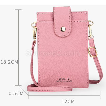 Customization PU Mobile Phone Bag Promotional Products