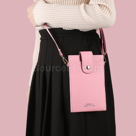Customization PU Mobile Phone Bag Promotional Products