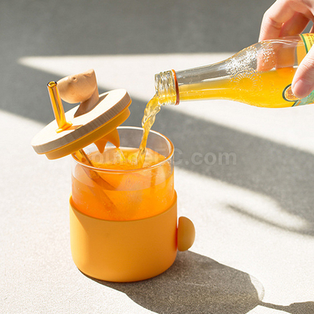 Customization Simple Straw Glass Promotional Products
