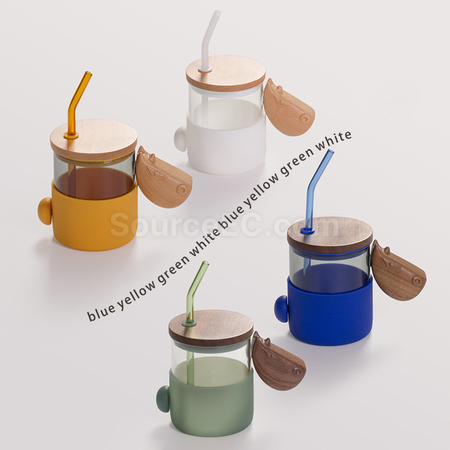 Customization Simple Straw Glass Promotional Products