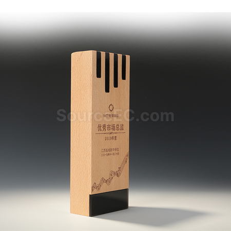 Customization Inkstone Solid Wood Award Promotional Products