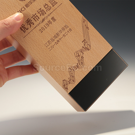 Customization Inkstone Solid Wood Award Promotional Products