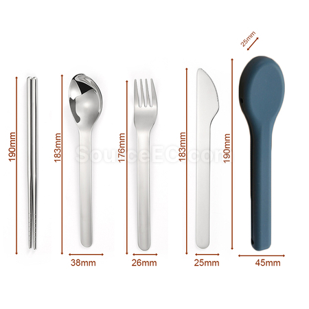 Customization Tableware with Silicone Box Promotional Products