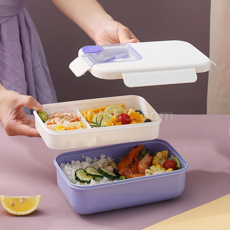 Customization Portable Lunch Box With Tableware Promotional Products