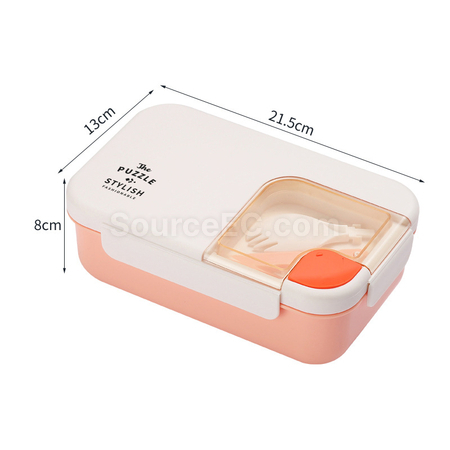 Customization Portable Lunch Box With Tableware Promotional Products