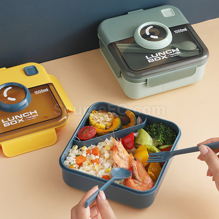 Customization Portable Lunch Box With Tableware Promotional Products