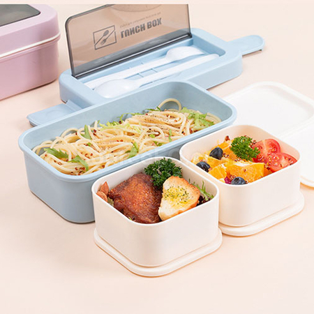 Customization Lunch Box With Tableware Promotional Products