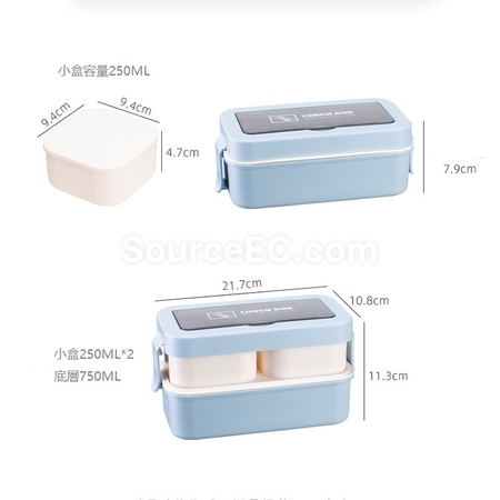 Customization Lunch Box With Tableware Promotional Products