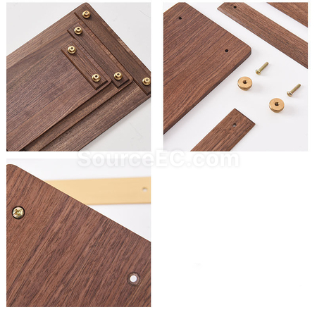Customization Walnut Display Shelf Promotional Products