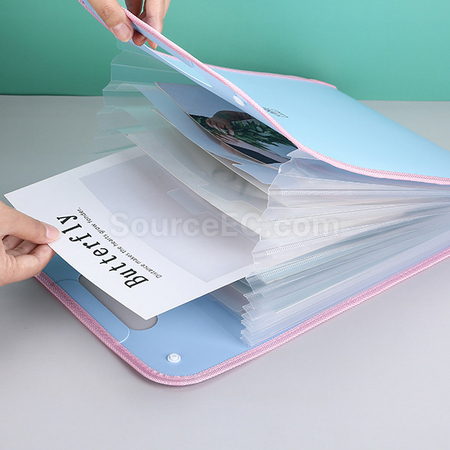 Customization Vertical Multi-Layer Document Bag Promotional Products