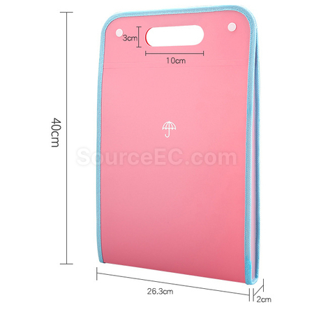 Customization Vertical Multi-Layer Document Bag Promotional Products